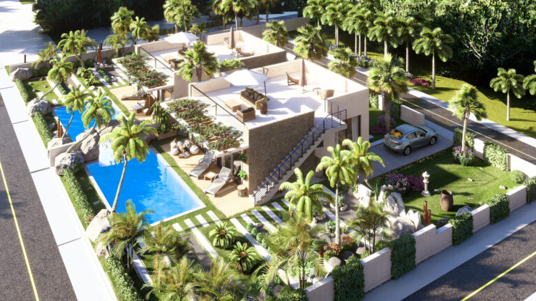 CORNER VIEW VILLAS AND POOL