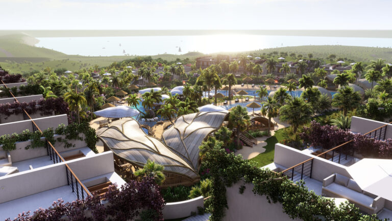 Sea View pool and resturaunt